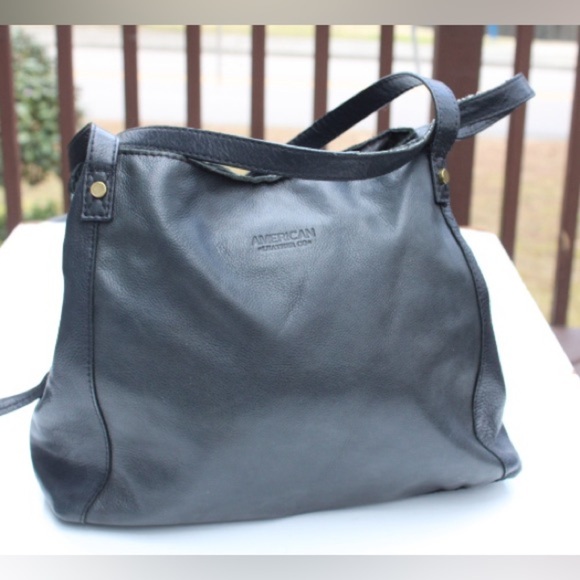American Leather & Co. Lenox triple entry bag - Picture 1 of 13